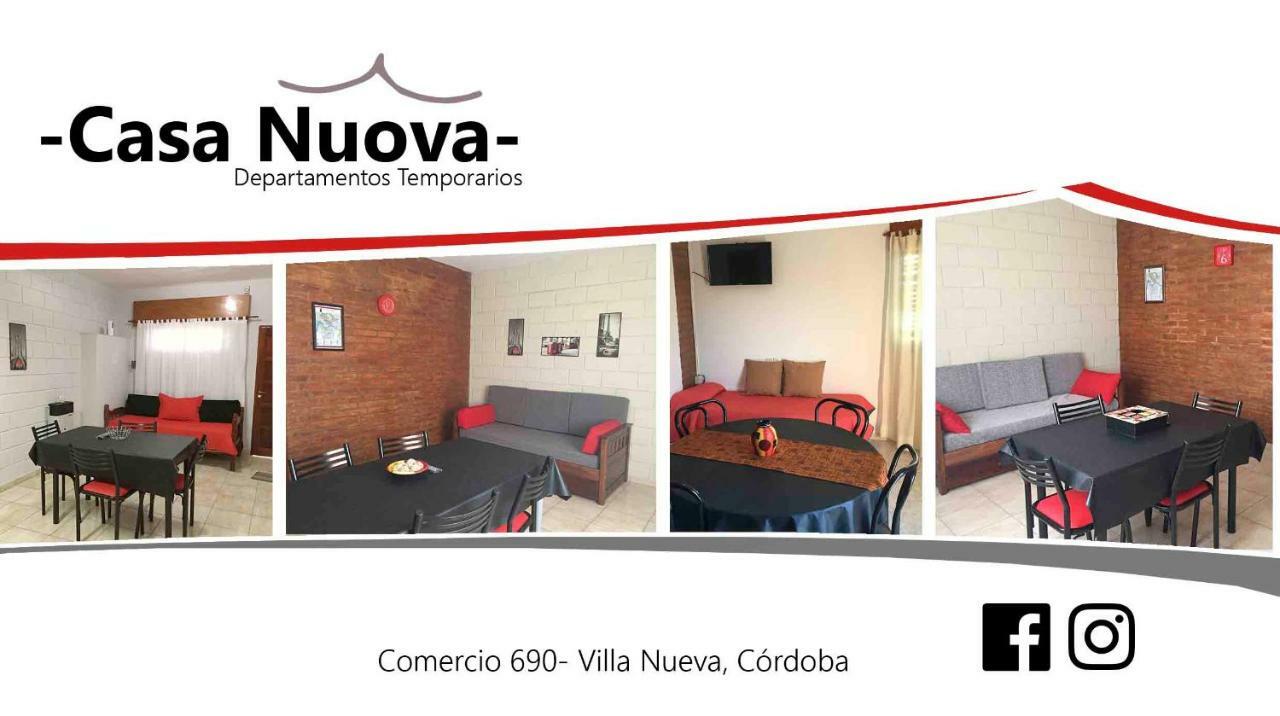 דירות Villa María Casa Nuova Depto Uno מראה חיצוני תמונה